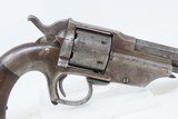 RARE CIVIL WAR Antique ALLEN & WHEELOCK Center Hammer LIPFIRE NAVY Revolver 1 of 250 .36 Cal. LIPFIRE Revolvers Made circa 1861 - 16 of 17