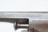 RARE CIVIL WAR Antique ALLEN & WHEELOCK Center Hammer LIPFIRE NAVY Revolver 1 of 250 .36 Cal. LIPFIRE Revolvers Made circa 1861 - 10 of 17