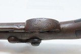 ENGRAVED Antique American Saw Handle .45 Percussion TARGET/DUELING Pistol
Mid-1800s Self-Defense Carry Pistol - 13 of 18