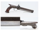 ENGRAVED Antique American Saw Handle .45 Percussion TARGET/DUELING Pistol
Mid-1800s Self-Defense Carry Pistol - 1 of 18