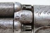 Antique “J.J. Hermam D Brevette” Ring Trigger Percussion PEPPERBOX Revolver BELLY GUN
Similar to the BLUNT & SYMS Style PEPPERBOX - 6 of 20
