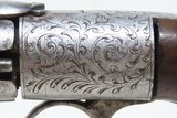 Antique “J.J. Hermam D Brevette” Ring Trigger Percussion PEPPERBOX Revolver BELLY GUN
Similar to the BLUNT & SYMS Style PEPPERBOX - 7 of 20