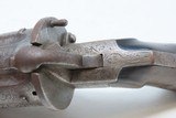 ENGRAVED Antique BELGIAN DEPREZ 9mm Pinfire LEFAUCHEUX Style PEPPERBOX
Belgium Made FOLDING TRIGGER 6-Shot Revolver - 8 of 14
