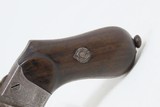 ENGRAVED Antique BELGIAN DEPREZ 9mm Pinfire LEFAUCHEUX Style PEPPERBOX
Belgium Made FOLDING TRIGGER 6-Shot Revolver - 3 of 14