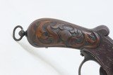 Civil War Era LEFAUCHEUX Style Antique EUROPEAN 11mm PINFIRE DA Revolver
Mid-19th European Conceal/Carry Sidearm - 16 of 18