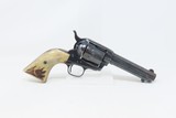 BLACK POWDER FRAME Antique COLT SAA “PEACEMAKER” .44 Revolver STAG GRIP
.44 Russian Single Action Army Revolver - 16 of 19