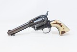 BLACK POWDER FRAME Antique COLT SAA “PEACEMAKER” .44 Revolver STAG GRIP
.44 Russian Single Action Army Revolver - 2 of 19