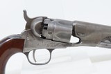 Rare LONDON DESIGNATED & Proofed Antique COLT M1862 POLICE Perc. Revolver
With DESIREABLE & SCARCE 6-1/2” Barrel - 20 of 21