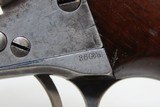 Rare LONDON DESIGNATED & Proofed Antique COLT M1862 POLICE Perc. Revolver
With DESIREABLE & SCARCE 6-1/2” Barrel - 8 of 21