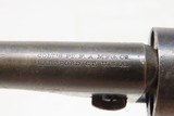 Antique COLT 3-1/2 Inch ROUND BARREL Pocket Model CARTRIDGE .38 RF Revolver 1 of 6500; Scarce CARTRIDGE CONVERSION Model - 10 of 21