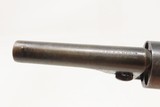 Antique COLT 3-1/2 Inch ROUND BARREL Pocket Model CARTRIDGE .38 RF Revolver 1 of 6500; Scarce CARTRIDGE CONVERSION Model - 11 of 21