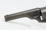 Antique COLT 3-1/2 Inch ROUND BARREL Pocket Model CARTRIDGE .38 RF Revolver 1 of 6500; Scarce CARTRIDGE CONVERSION Model - 5 of 21