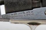 Antique COLT 3-1/2 Inch ROUND BARREL Pocket Model CARTRIDGE .38 RF Revolver 1 of 6500; Scarce CARTRIDGE CONVERSION Model - 6 of 21