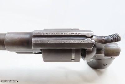 1 of 2,000 CIVIL WAR Antique HOARD’S ARMORY Army Model Percussion REVOLVERVery Scarce AUSTIN T. FREEMAN Patent Revolvers - Image 7 of 19