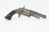 ENGRAVED Scarce Antique SMITH & WESSON No. 1 1/2 .32 RF Revolver WILD WEST - 14 of 17