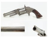 ENGRAVED Scarce Antique SMITH & WESSON No. 1 1/2 .32 RF Revolver WILD WEST