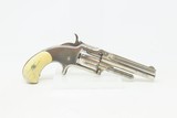 NICKEL & IVORY Antique SMITH & WESSON Number 1-1/2 .32 NEW MODEL Revolver
FRONTIER .32 Caliber Rimfire Spur Trigger - 13 of 16