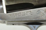 1905 mfg. PEACEMAKER Single Action Army “COLT 45” Revolver SIX-SHOOTER C&R
1st Generation SAA Made in 1905 - 6 of 19