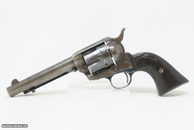 COLT Single Action Army “PEACEMAKER” .38-40 WCF C&R Revolver SIX-SHOOTER SAA 1st Generation Colt .38 WCF Made in 1902 - Image 2 of 19
