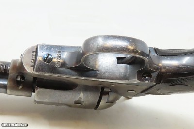 COLT Single Action Army “PEACEMAKER” .38-40 WCF C&R Revolver SIX-SHOOTER SAA 1st Generation Colt .38 WCF Made in 1902 - Image 14 of 19