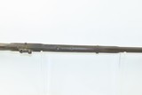 ENGRAVED Antique MID-19th CENTURY Half-Stock Percussion American LONG RIFLE Kentucky Style HUNTING/HOMESTEAD Long Rifle - 12 of 19
