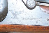 Antique U.S. SPRINGFIELD M1884 “TRAPDOOR” .45-70 GOVT Rifle WOUNDED KNEE - 6 of 21