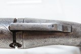 SCARCE 1 of 625 Antique JOSIAH ELLS Bar Hammer .31 Perc. Revolver CIVIL WAR RARE FIRST MODEL Engraved Antebellum Revolver - 9 of 19