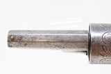 SCARCE 1 of 625 Antique JOSIAH ELLS Bar Hammer .31 Perc. Revolver CIVIL WAR RARE FIRST MODEL Engraved Antebellum Revolver - 10 of 19