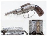 SCARCE 1 of 625 Antique JOSIAH ELLS Bar Hammer .31 Perc. Revolver CIVIL WAR RARE FIRST MODEL Engraved Antebellum Revolver