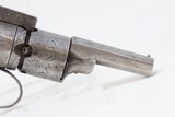 SCARCE 1 of 625 Antique JOSIAH ELLS Bar Hammer .31 Perc. Revolver CIVIL WAR RARE FIRST MODEL Engraved Antebellum Revolver - 19 of 19