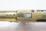 SHARPE of LONDON Brass ENGRAVED Flintlock POCKET/MUFF Self Defense Pistol - 12 of 18