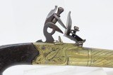 SHARPE of LONDON Brass ENGRAVED Flintlock POCKET/MUFF Self Defense Pistol - 17 of 18