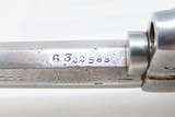 CIVIL WAR Antique ELI WHITNEY .38 RF Conversion NAVY Revolver J.E.B. STUART c1870 mfr. Metallic Cartridge Conversion - 13 of 18