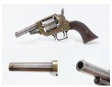 Etched SCARCE Antique WHITNEY ARMS TWO-TRIGGER Revolver - 1 of 600 MADE
SERIAL NUMBER “B24” Made Between 1852 and 1854