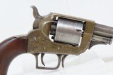 Etched SCARCE Antique WHITNEY ARMS TWO-TRIGGER Revolver - 1 of 600 MADE
SERIAL NUMBER “B24” Made Between 1852 and 1854 - 16 of 17