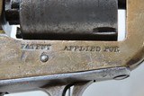 Etched SCARCE Antique WHITNEY ARMS TWO-TRIGGER Revolver - 1 of 600 MADE
SERIAL NUMBER “B24” Made Between 1852 and 1854 - 13 of 17