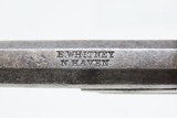 CIVIL WAR Rare WHITNEY “New Model” POCKET Percussion Revolver 1 of < 2000Spur Trigger Manufactured at the Whitneyville Armory - 8 of 18