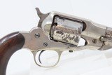 NICE 1870s Antique REMINGTON “New Model” POLICE .38 RF CONVERSION RevolverFactory Converted to .38 Rimfire Cartridge - 15 of 16