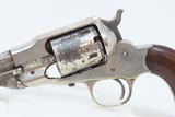 NICE 1870s Antique REMINGTON “New Model” POLICE .38 RF CONVERSION RevolverFactory Converted to .38 Rimfire Cartridge - 4 of 16