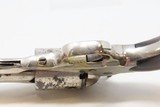 NICE 1870s Antique REMINGTON “New Model” POLICE .38 RF CONVERSION RevolverFactory Converted to .38 Rimfire Cartridge - 11 of 16
