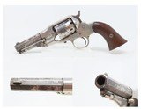 NICE 1870s Antique REMINGTON “New Model” POLICE .38 RF CONVERSION Revolver
Factory Converted to .38 Rimfire Cartridge