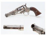 NICE 1870s Antique REMINGTON “New Model” POLICE .38 RF CONVERSION RevolverFactory Converted to .38 Rimfire Cartridge - 1 of 16