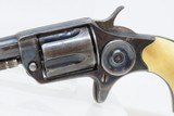 Antique COLT “NEW LINE” .30 RF ETCHED PANEL Pocket Revolver ANTIQUE IVORIES BRITISH PROOFED Blued SELF DEFENSE HIDEOUT Revolver - 4 of 18