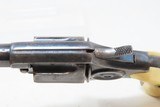 Antique COLT “NEW LINE” .30 RF ETCHED PANEL Pocket Revolver ANTIQUE IVORIES BRITISH PROOFED Blued SELF DEFENSE HIDEOUT Revolver - 7 of 18