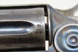 Antique COLT “NEW LINE” .30 RF ETCHED PANEL Pocket Revolver ANTIQUE IVORIES BRITISH PROOFED Blued SELF DEFENSE HIDEOUT Revolver - 11 of 18