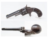 c1870s OLD WEST Antique SMITH & WESSON No 1 BORED THROUGH CYLINDER Revolver 19th Century POCKET CARRY for the Armed Citizen