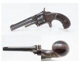 c1870s OLD WEST Antique SMITH & WESSON No 1 BORED THROUGH CYLINDER Revolver 19th Century POCKET CARRY for the Armed Citizen - 1 of 16