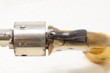 LETTERED Antique COLT “Open Top” .22 RF POCKET Revolver ANTIQUE IVORY GRIP
Colt’s Answer to Smith & Wesson’s No. 1 Revolver