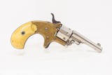 LETTERED Antique COLT “Open Top” .22 RF POCKET Revolver ANTIQUE IVORY GRIP
Colt’s Answer to Smith & Wesson’s No. 1 Revolver - 16 of 19