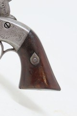 1 of 200 CIVIL WAR Antique JOSIAH ELLS Percussion SIDEHAMMER MODEL Revolver VERY SCARCE & ENGRAVED 3rd Model DA POCKET Revolver - 3 of 18